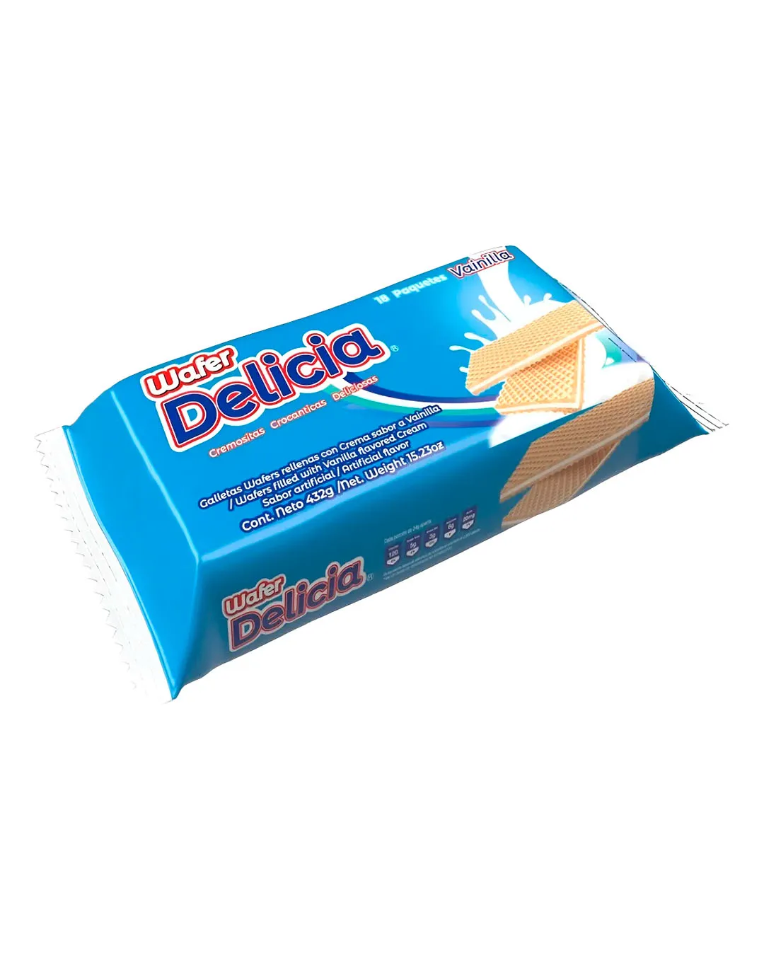 Galletas wafer delicia